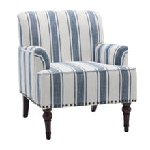 Grecia Striped Accent Chair